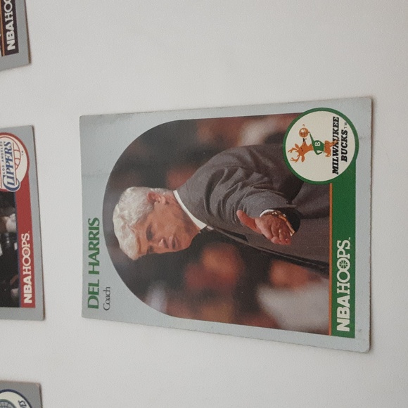 1990 NBA Hoops Coach Cards 7 Count - Picture 8 of 9